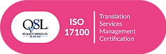 ISO-QSL-Cert ISO 17100 - Main